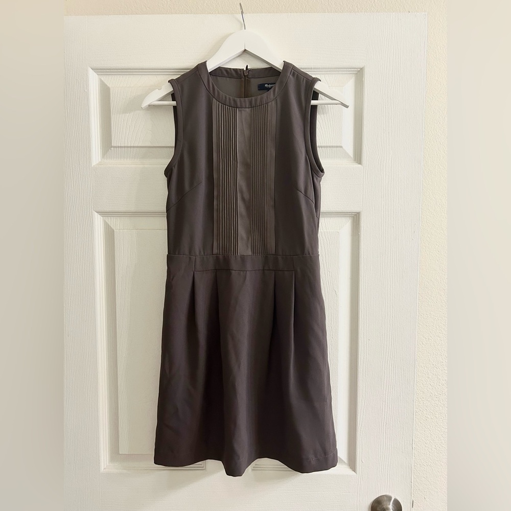 Madewell Stone Gray Dress